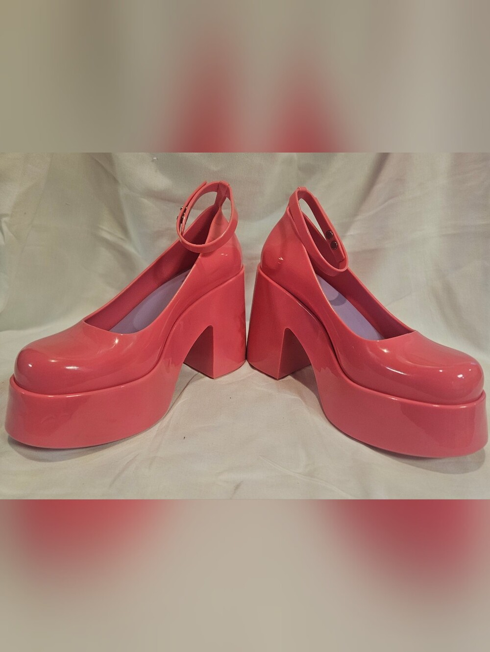 Melissa Doll Heel PINK Shoe Size 8.